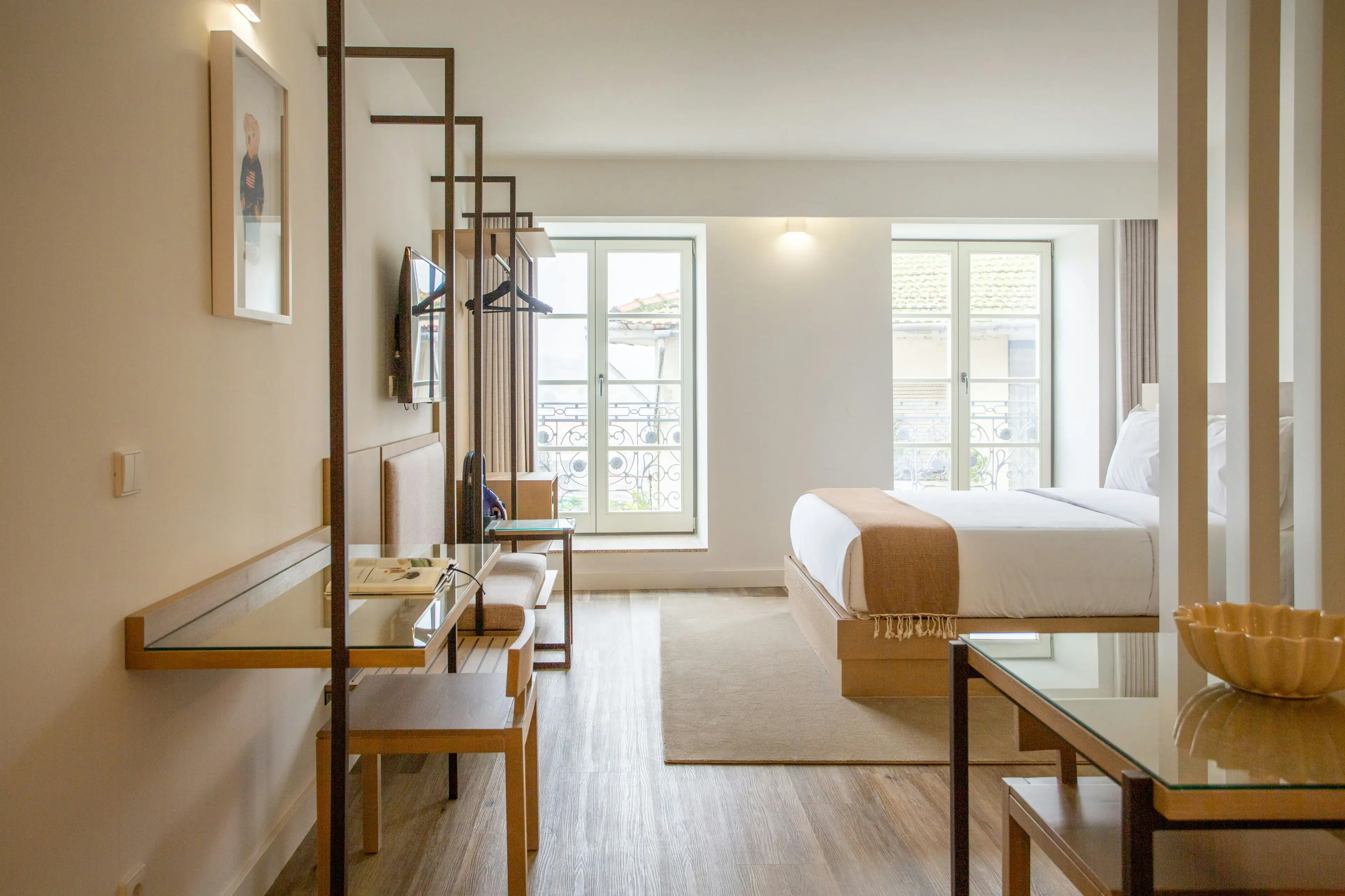 Family hotel room exterior