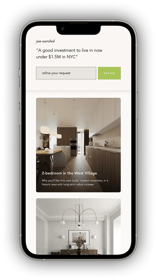 Sofi Search mobile app demo
